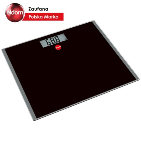 ELDOM Elektroniczna waga łazienkowa ELDOM GWO250 LCD ELDOM Elektroniczna waga łazienkowa ELDOM GWO250 LCD