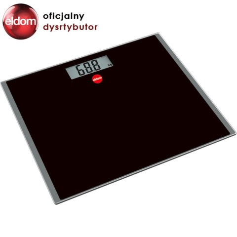 ELDOM Elektroniczna waga łazienkowa ELDOM GWO250 LCD ELDOM Elektroniczna waga łazienkowa ELDOM GWO250 LCD