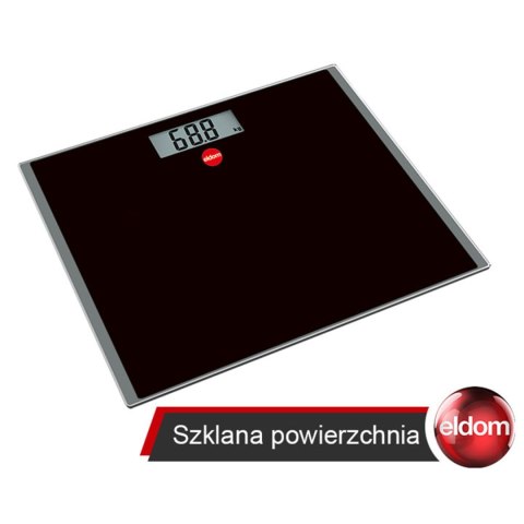 ELDOM Elektroniczna waga łazienkowa ELDOM GWO250 LCD ELDOM Elektroniczna waga łazienkowa ELDOM GWO250 LCD