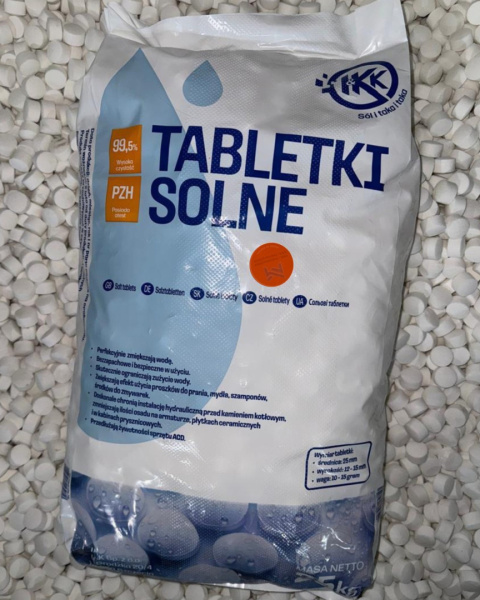 Tabletki Solne I&KK 1 EPAL ( worki 25kg ) Tabletki Solne I&KK 1 EPAL ( worki 25kg )