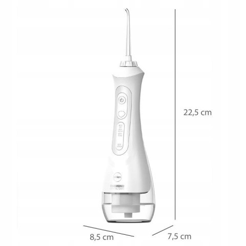 ELDOM ELDOM RY100B IRYGATOR DO ZĘBÓW BEZPRZEWODOWY DENTYSTYCZNY BIAŁY ELDOM ELDOM RY100B IRYGATOR DO ZĘBÓW BEZPRZEWODOWY DENTYSTYCZNY BIAŁY