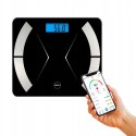 ELDOM ELDOM TWO500 INTELIGENTNA WAGA ŁAZIENKOWA BLUETOOTH CZARNA