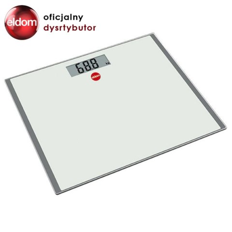 ELDOM Eldom Elektroniczna waga łazienkowa ELDOM GWO250 LCD ELDOM Eldom Elektroniczna waga łazienkowa ELDOM GWO250 LCD