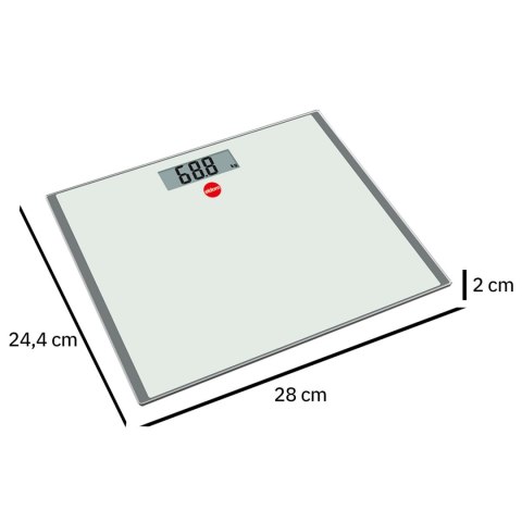 ELDOM Eldom Elektroniczna waga łazienkowa ELDOM GWO250 LCD ELDOM Eldom Elektroniczna waga łazienkowa ELDOM GWO250 LCD