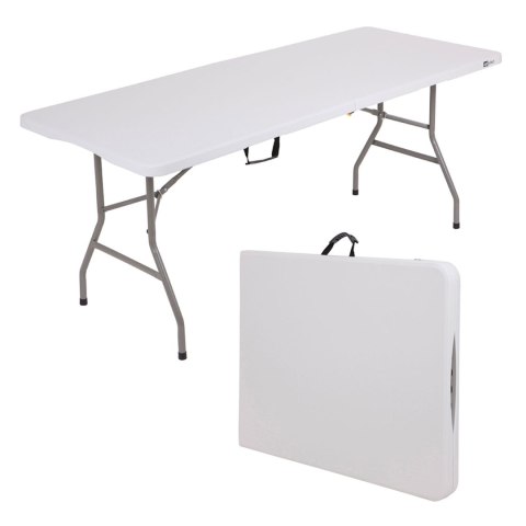 GARDENSELECT STÓŁ CATERINGOWY, BANKIETOWY, SKŁADANY, OGRODOWY 180 cm BIAŁY GARDENSELECT STÓŁ CATERINGOWY, BANKIETOWY, SKŁADANY, OGRODOWY 180 cm BIAŁY