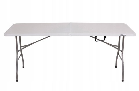 GARDENSELECT STÓŁ CATERINGOWY, BANKIETOWY, SKŁADANY, OGRODOWY 180 cm BIAŁY GARDENSELECT STÓŁ CATERINGOWY, BANKIETOWY, SKŁADANY, OGRODOWY 180 cm BIAŁY
