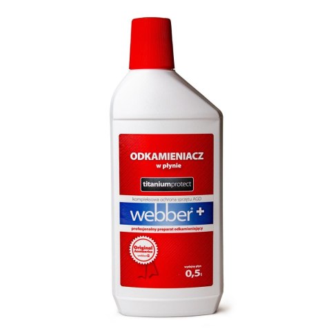 WEBBER Webber odkamieniacz w płynie 0,5 l WEBBER Webber odkamieniacz w płynie 0,5 l