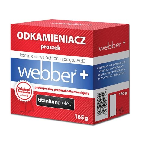 WEBBER Webber odkamieniacz w proszku 165g WEBBER Webber odkamieniacz w proszku 165g