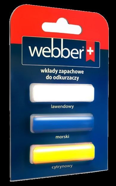 WEBBER Webber wkład zapachowy do odkurzaczy WEBBER Webber wkład zapachowy do odkurzaczy