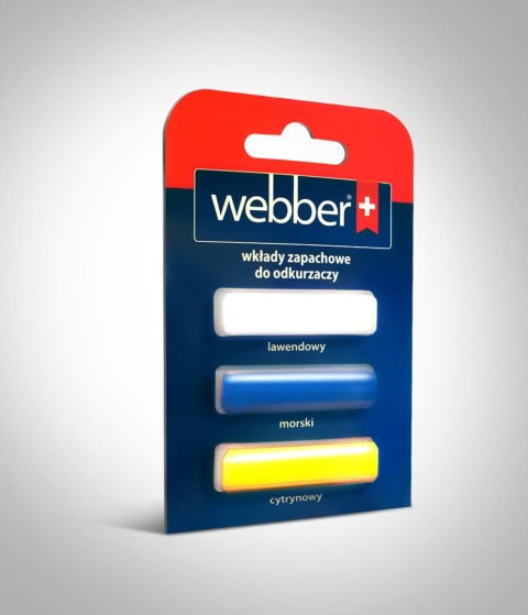 WEBBER Webber wkład zapachowy do odkurzaczy WEBBER Webber wkład zapachowy do odkurzaczy