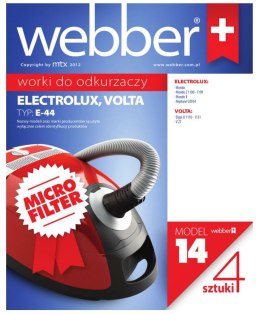 WEBBER Worki Webber Electrolux Mondo E44 (14 micro filter)