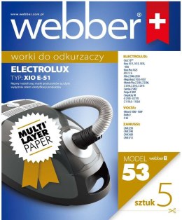 WEBBER Worki Webber Electrolux Xio E51 (53 multi layer paper)