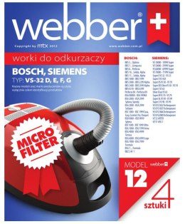 WEBBER Worki Webber Siemens VS32 (12 micro filter)