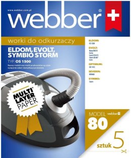 WEBBER Worki Webber Zanussi/Eldom/Severin/Simbio (80 multi layer paper)