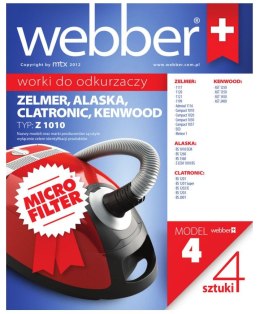 WEBBER Worki Webber Zelmer 1010 (4 micro filter)