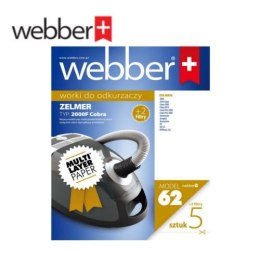 WEBBER Worki Webber Zelmer 2000/2010 /plus 2 filtry/ (62 multi layer paper)