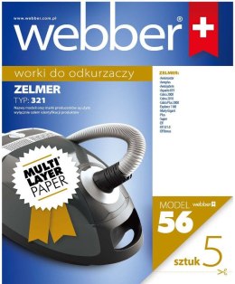 WEBBER Worki Webber Zelmer 321 (56 multi layer paper)