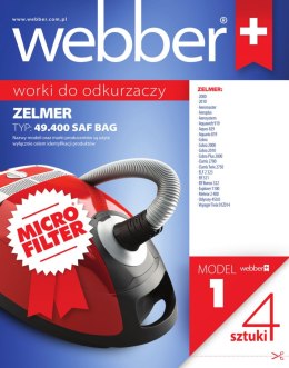 WEBBER Worki Webber Zelmer 4940 (1 micro filter)