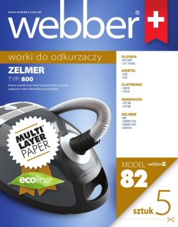 WEBBER Worki Webber Zelmer 800 (82 multi layer paper)