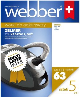 WEBBER Worki Webber Zelmer XS/DOT (63 multi layer paper)