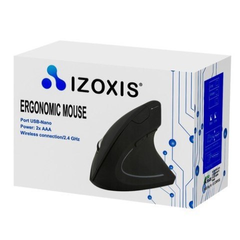 Izoxis Mysz bezprzewodowa- pionowa Izoxis 21799 Izoxis Mysz bezprzewodowa- pionowa Izoxis 21799