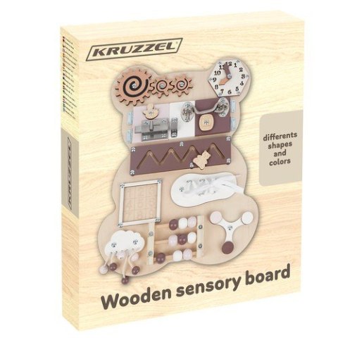 Kruzzel Tablica manipulacyjna- miś Kruzzel 22584 Kruzzel Tablica manipulacyjna- miś Kruzzel 22584