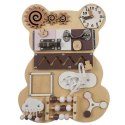 Kruzzel Tablica manipulacyjna- miś Kruzzel 22584