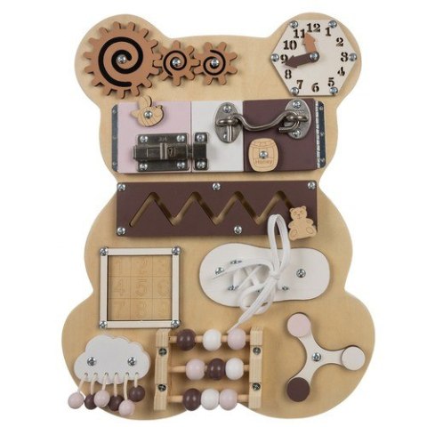 Kruzzel Tablica manipulacyjna- miś Kruzzel 22584 Kruzzel Tablica manipulacyjna- miś Kruzzel 22584