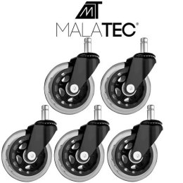 Malatec Kółka do fotela biurowego- 5szt. Malatec 22077