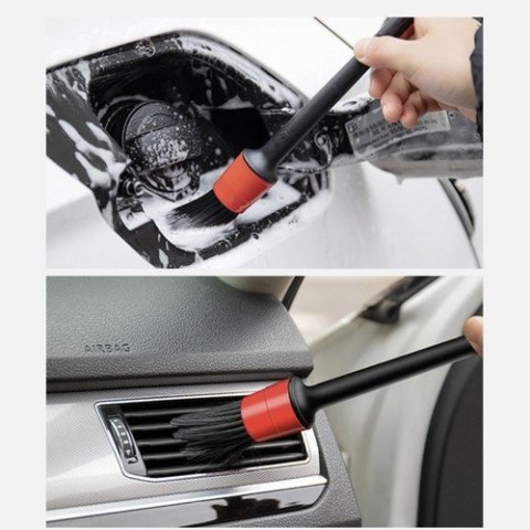 Xtrobb Pędzle detailingowe + ściereczka Xtrobb 21449 Xtrobb Pędzle detailingowe + ściereczka Xtrobb 21449