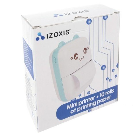 Izoxis Drukarka mini do zdjęć- przenośna Izoxis 22272 Izoxis Drukarka mini do zdjęć- przenośna Izoxis 22272