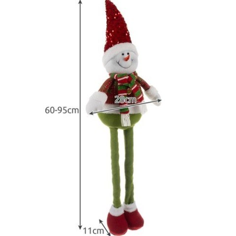 Ruhhy Bałwan świąteczny- teleskopowy 95cm Ruhhy 22331 Ruhhy Bałwan świąteczny- teleskopowy 95cm Ruhhy 22331