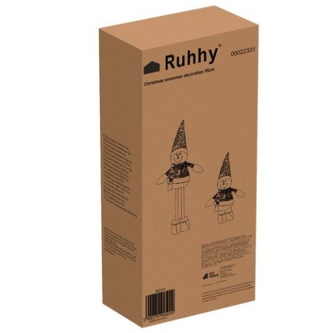 Ruhhy Bałwan świąteczny- teleskopowy 95cm Ruhhy 22331 Ruhhy Bałwan świąteczny- teleskopowy 95cm Ruhhy 22331
