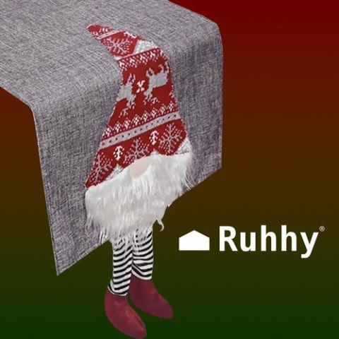 Ruhhy Bieżnik świąteczny 180x33cm Ruhhy 22501 Ruhhy Bieżnik świąteczny 180x33cm Ruhhy 22501