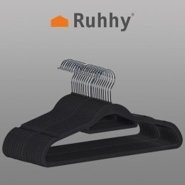 Ruhhy Wieszak na ubrania 20szt.- czarny Ruhhy 22536