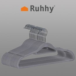 Ruhhy Wieszak na ubrania 20szt.- szary Ruhhy 22535