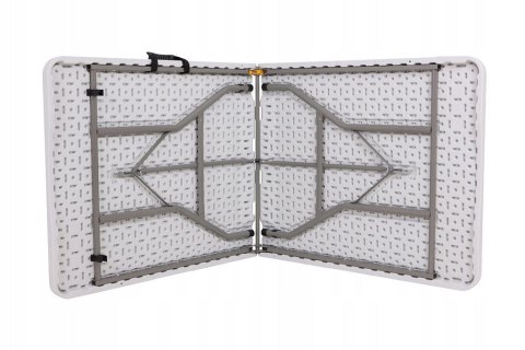 AGD SELECT STÓŁ CATERINGOWY BANKIETOWY SKŁADANY OGRODOWY 240 cm OGRODOWY BIAŁY