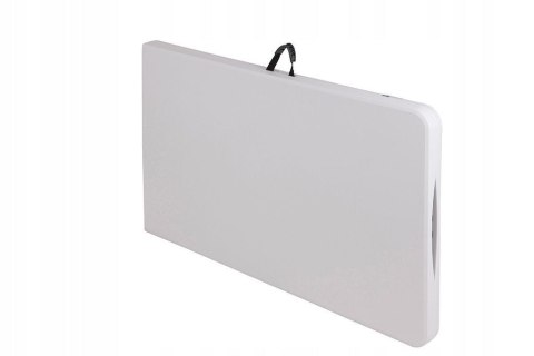 AGD SELECT STÓŁ CATERINGOWY BANKIETOWY SKŁADANY OGRODOWY 240 cm OGRODOWY BIAŁY