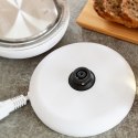 ELDOM CZAJNIK ELEKTRYCZNY BEZPRZEWODOWY 1,7L BIAŁY SZKLANY LED
