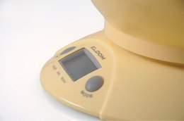 ELDOM Elektroniczna waga z miską ELDOM WK290 Żółta