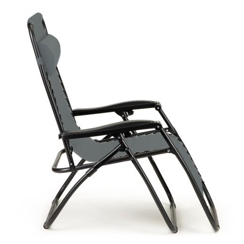 GARDENSELECT LEŻAK FOTEL OGRODOWY PLAŻOWY SKŁADANY CHILL