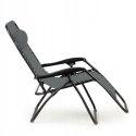 GARDENSELECT LEŻAK FOTEL OGRODOWY PLAŻOWY SKŁADANY CHILL