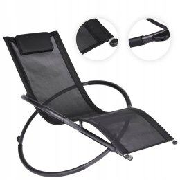 GARDENSELECT LEŻAK LO2B-L CZARNY