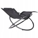 GARDENSELECT LEŻAK LO2B-L CZARNY