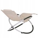 GARDENSELECT Leżak ogrodowy, beżowy GANDIA
