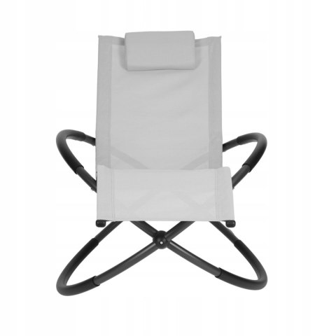 GARDENSELECT Leżak ogrodowy, szary IBIZA