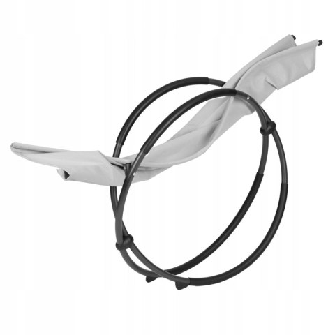 GARDENSELECT Leżak ogrodowy, szary IBIZA