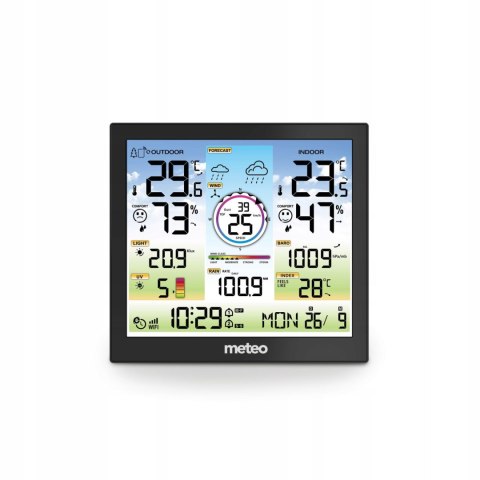 METEO Stacja Pogodowa SP601 z zasilaczem METEO Stacja Pogodowa SP601 z zasilaczem