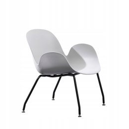 NUFORMA KRZESŁO FOTEL KUBEŁKOWE WYGODNY METALOWE NOGI