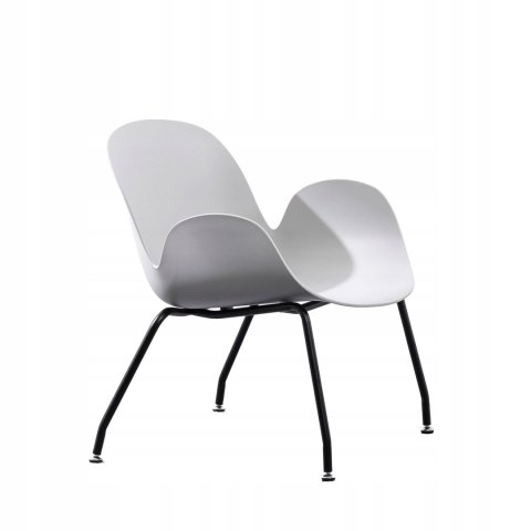 NUFORMA KRZESŁO FOTEL KUBEŁKOWE WYGODNY METALOWE NOGI